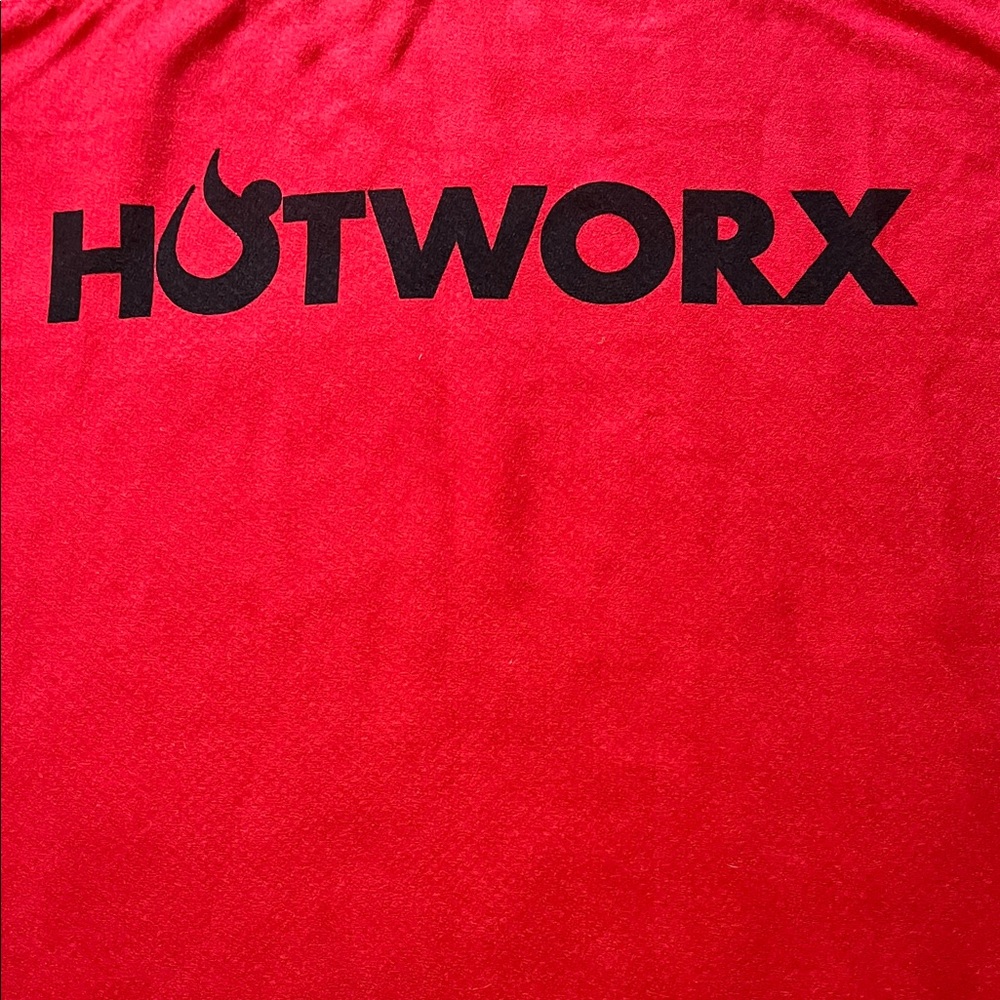 Hotworx Red and Black Towel